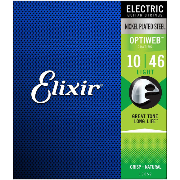 Elixir 010-046 Light Optiweb Electric Guitar Strings 19052