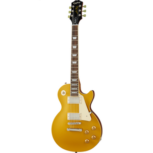 The Les Paul Standard 50s models are part of Epiphone's new Inspired by Gibson Collection and recreate the sound of 1950s era Les Pauls. Featuring a classic Mahogany body with a Maple cap and Mahogany neck with long neck tenon. Powered by ProBucker™ humbuckers with 50s style wiring and CTS electronics.