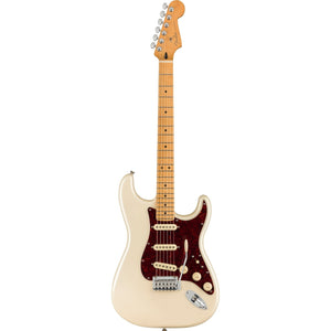 Fusing classic Fender® design with player-centric features and exciting new finishes, the Player Plus Stratocaster® delivers superb playability and unmistakable style.