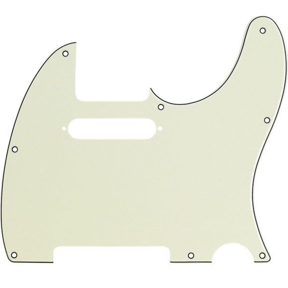 One of the easiest ways to change the look of your Fender instrument is to replace the pickguard. This modern pickguard fits American, American Standard, American Deluxe, American Special, Highway One™, Road Worn®, Deluxe Player, Blacktop, Standard and Deluxe series Telecaster guitars (also fits Squier® Standard series Telecaster models 2004-present).