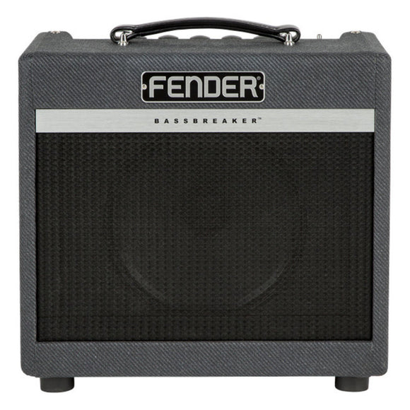 Powerful, unpretentious and designed for Fender fans who also enjoy transatlantic overdriven tones, the robust, sonically flexible Bassbreaker™ 007 Combo packs quite a punch for its size. Undeniably Fender, the Bassbreaker 007 Combo is packed with authentic tones ranging from pristine cleans to harmonically rich crunch.