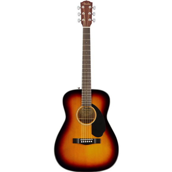 Compact and comfortable, the CC-60S is ideal for beginning players. The smaller concert-sized body is easy to maneuver in any playing position, with an articulate voice that's great for fingerpicking. Its tuneful solid spruce top, easy-to-play neck, and mahogany back and sides make the CC-60S a perfect choice for the beach, the patio or the coffeehouse.