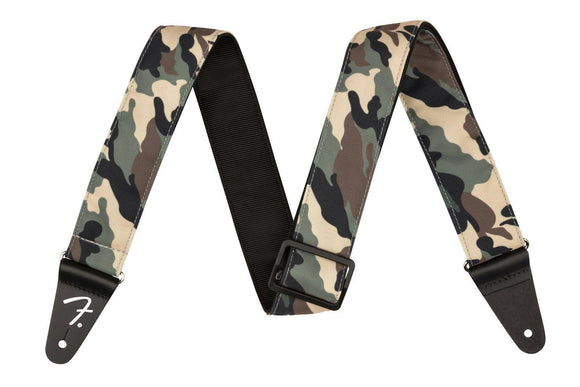Blend in to stand out with our canvas camouflage strap.