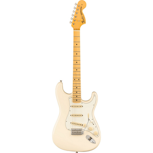 Based on the highly sought-after "Japanese Vintage" reissued Fender guitars from the '80s, the Fender JV Modified '60s Stratocaster is sure to please. Three vintage-style single-coil pickups yield classic Strat tones, but with a twist: a push-pull Tone 2 pot allows you to switch in the neck pickup in positions 1 and 2 for modded-Strat tones straight from the factory.