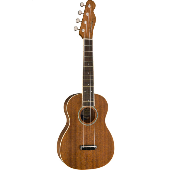 Alluring and enticing, like the Southern California beach it’s named for, the Zuma Ukulele is an inspiring instrument. Equally at home at the beach or the studio, this concert-sized uke is crafted from sapele, with an open-pore finish for balanced earthy tone that blends well with other instruments.