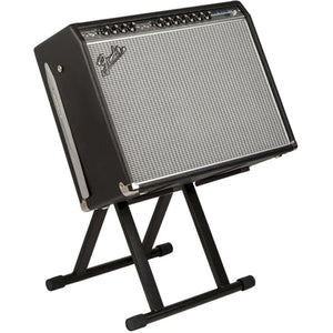 Raise your amp off the stage and tilt back for improved monitoring and increased projection.