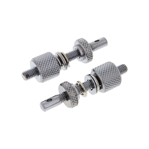 The Gibraltar SC-0053 Pedal Spring Tension Assembly is the is the pedal spring tension rod and locking nuts.  This allows you to increase or decrease the tension and feel of your bass drum pedal.