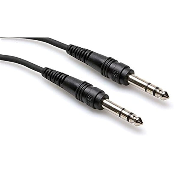 This 3' cable is designed to interconnect pro audio gear with balanced phone jacks. It may also be used as a stereo interconnect.