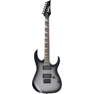 The Ibanez GRG121DX solidbody electric guitar is an incredible value! The GRG121DX's poplar body is comfortable and resonant for rockin' all nighters, while its two humbuckers serve up boatloads of tone. 