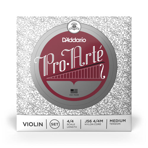 Sized to fit 4/4 scale violin with a playing length of 13 inches (328mm), these medium tension strings are optimized to the needs of a majority of players