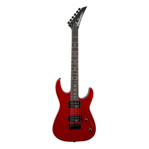 Swift, deadly and affordable, Jackson® JS Series guitars take an epic leap forward, making it easier than ever to get classic Jackson tone, looks and playability without breaking the bank.  The JS Series Dinky™ JS11 features a poplar body and a bolt-on maple speed neck with graphite reinforcement for rock-solid stability. The flat 12” radius amaranth fingerboard allows for easier chording, feels great for rhythm playing and handles bends well during lead playing.