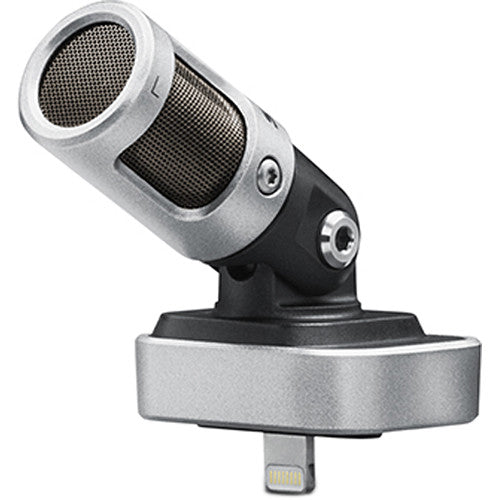 People who need a professional sound out of an iOS-compatible clip-on mic will delight in the Shure MV88 iOS Digital Stereo Condenser Microphone, a convenient microphone that lets you record anything from in-field interviews to stereo musical performances with high-quality audio.