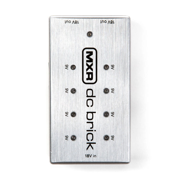 Keep your pedals powered all night long with the MXR DC Brick Power Supply, a revamp of the DCB10. Now under the MXR brand, the new DC Brick Power Supply features all of the short circuit and overload protection of the original but now handles twice the power, allowing you to use virtually any combination of effects.