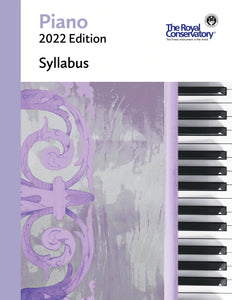 RCM Piano Syllabus 2022