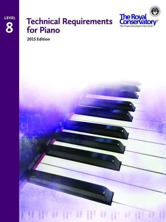 RCM Technical Requirements for Piano - Level 8