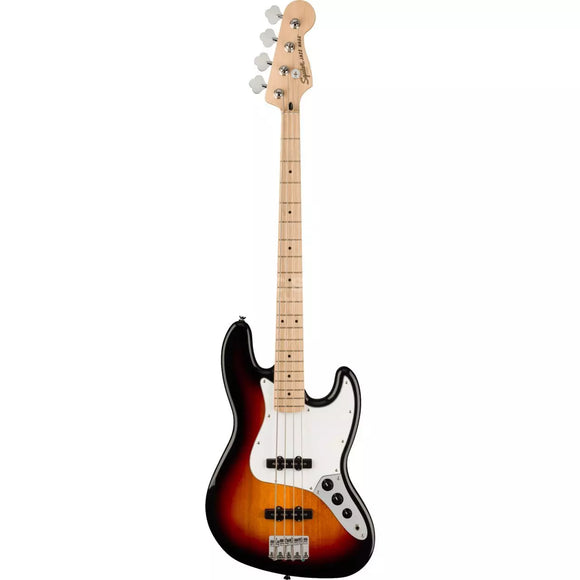 A superb gateway into the time-honored Fender® family, the Squier Affinity Jazz Bass - 3 Colour Sunburst, Maple Fingerboard delivers legendary design and quintessential tone for today’s aspiring bassist.