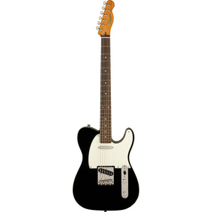 A nod to the double-bound Tele® models of the 1960s, the Classic Vibe Baritone Custom Telecaster has the extended 27" scale length needed for baritone tuning. With incredible tone courtesy of the Fender-Designed alnico single-coil pickups, this Tele features a “C”-shaped neck profile with an easy-playing 9.5”-radius fingerboard and narrow-tall frets, as well as a vintage-style Telecaster bridge with barrel saddles and string-through-body design.