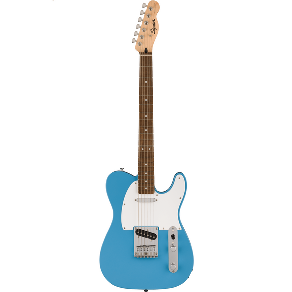 The Squier Sonic™ Telecaster® is ready to launch any musical adventure into warp speed, offering iconic Fender® style and inspiring tone for players at any stage. This Tele® sports a slim and inviting “C”-shaped neck profile and a thin, lightweight body for optimal playing comfort while a pair of Squier® single-coil pickups chime with crystal clarity for a wide variety of versatile tones.