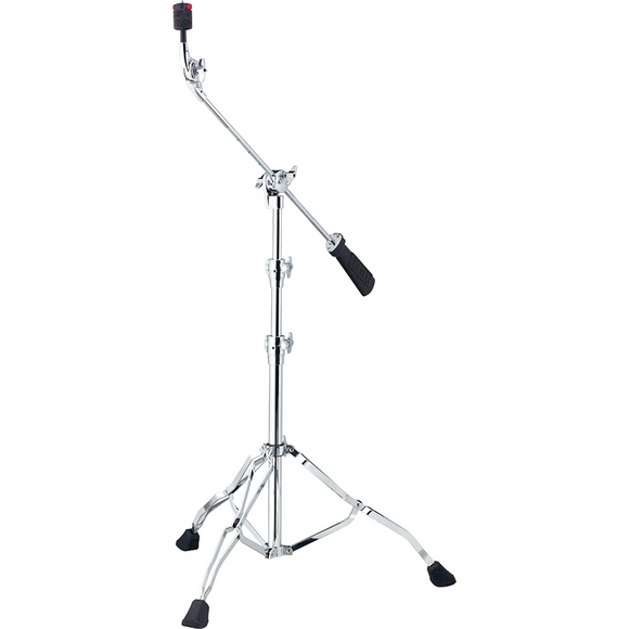 The Tama HC84BW Boom Drum Cymbal Stand is a strong and sturdy cymbal stand that can handle even extremely heavy ride cymbals! Broad tripod base with double-braced legs provide an sturdy and secure base. Perfect for live performance, recording and more.