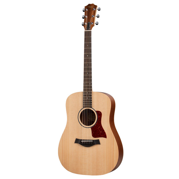 The Big Baby Taylor has a long history of helping countless new guitar players get started on their musical journeys. Built for a relaxed, accommodating feel from body to peghead, this slightly smaller-than-standard acoustic guitar sits comfortably in your lap while playing, offering an easy-playing experience for budding guitarists and seasoned players alike. 