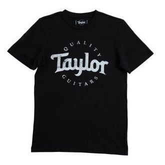 Show off your Taylor pride with this simple, classic logo tee shirt in black. Made from 100% pre-shrunk cotton. 