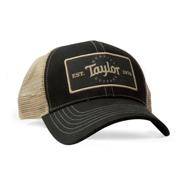 Express yourself with this comfortable, Original Taylor Trucker Cap with Taylor patch. One size fits all. 