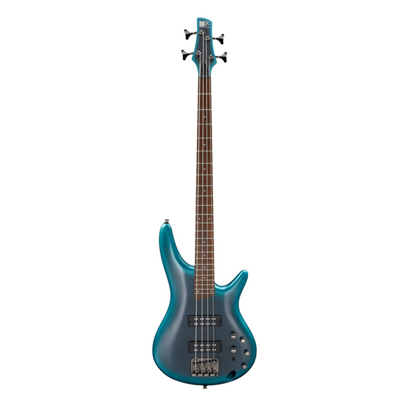 Whether you're a beginning bassist looking for your first quality instrument or a pro who needs a reliable backup, the Ibanez SR300E electric bass is an outstanding value. The experience of playing the SR300E is much like that of Ibanez's higher-end SR Series models, thanks to the SR300E's sleek 5-piece maple/walnut neck and comfortable arched nayatoh body.