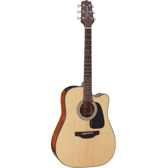 The Takamine GD15CE-NAT Acoustic\Electric Guitar offers you all of the usual Takamine features, boasting a full range of unique and organic acoustic tone offered through its wonderful Spruce top, perfectly complimented through its Mahogany back and sides.