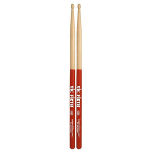Vic Grip is a new anti-slip drumstick coating made from an eco-friendly, water based urethane. It provides a comfortable and slip resistant grip to the American Classic 5A, 5B, X5A, X5B, 7A, 2B, and ROCK, in both wood and nylon tip. Specially formulated to be extremely durable and an ideal choice for players who prefer an enhanced grip on their drumsticks.