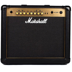 Own that Marshall sound with this 30w amp. The MG30FX has it all from clean and gentle tones to gutsy, "in your face" overdrive. The 10" speaker offers a big sound that is sure to bring rehearsals to life and shine on stage.