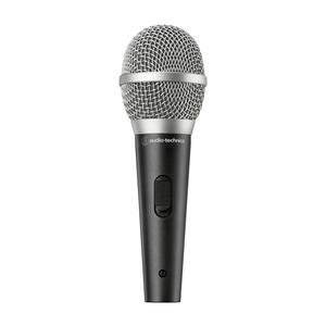 The Audio-Technica ATR1500x unidirectional dynamic microphone offers professional build and sound quality at an attractive price, making it an ideal choice for aspiring musicians. The mic's directional polar pattern keeps the pickup focused on the sound source, delivering clear, natural-sounding reproduction of vocals and instruments, while also helping to prevent feedback. 