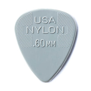 Dunlop .60mm Nylon Picks (Bag of 12)