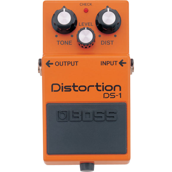 The classic Boss DS-1 Distortion pedal provides a harder distortion effect for guitar and keyboard sounds. Instead of toneless, fuzzy distortion, the DS-1 faithfully reproduces all the subtle nuances of playing dynamics--at any volume.