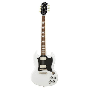 The Epiphone SG Standard from the new Inspired by Gibson Collection, recreates the legendary 1960s classic that powered the first generation of hard rock and heavy metal bands including The Who, Cream, AC/DC, and Black Sabbath.