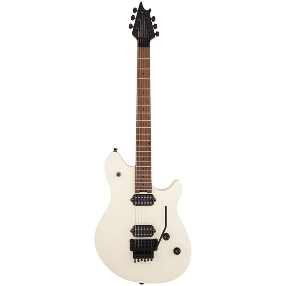 The EVH Wolfgang® WG Standard boasts the same style and massive sound Eddie Van Halen created—at a price the everyday musician can afford.  Offering many of the blazing features as its more expensive brethren, the Wolfgang WG Standard has a basswood body with special “comfort cut” forearm contour for maximum playing ease.