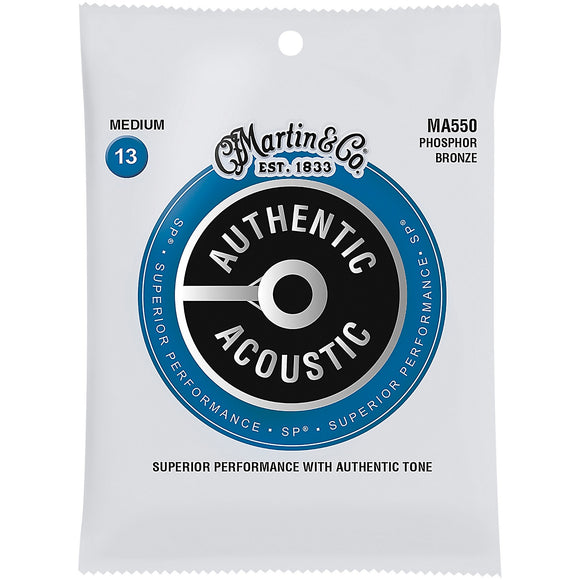 Martin MA550 Phosphor Bronze Acoustic Strings Medium
