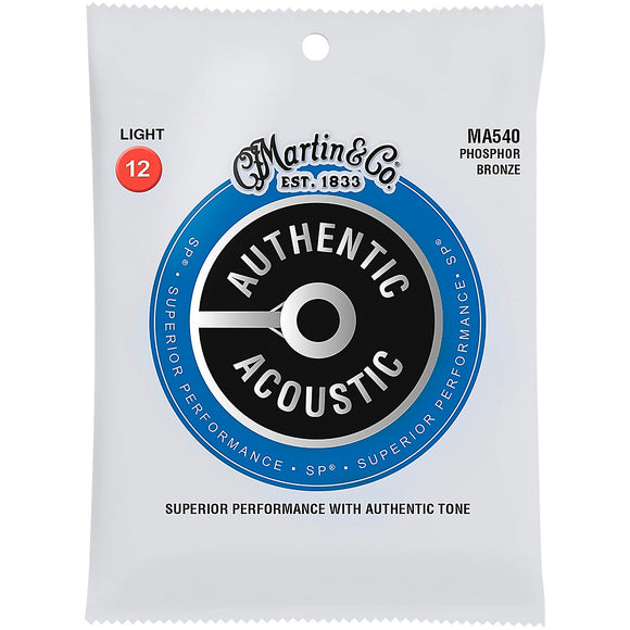 Martin MA540 Phosphor Bronze Acoustic Strings Light
