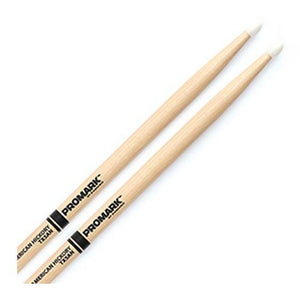 The Pro-Mark 5AN Nylon Tip Drum Sticks are a comfortable 5A size with a nylon tip. This size makes them very versatile for drummers since they aren`t too heavy or too light.