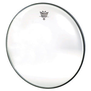 The Remo Ambassador Clear 22" drumhead features an open, bright and resonant sounds with plenty of attack.