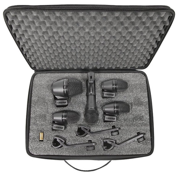 The PGA 5 Drum Microphone Kit is an essential package of professional quality microphones designed to provide excellent sound for close-mic kick drum, snare and tom performance and recording.