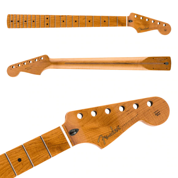 Fender Stratocaster Neck - Roasted Maple, Narrow Tall Frets, 9.5 Radius