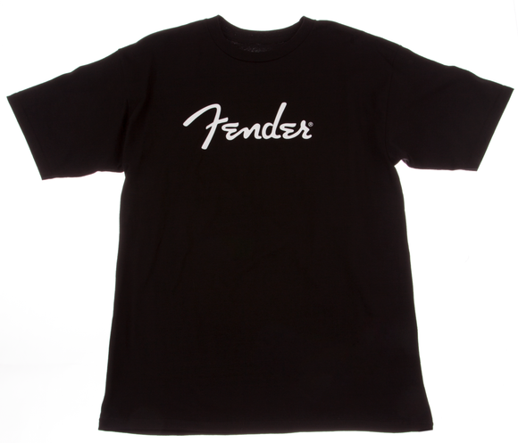 Fender Spaghetti Logo Shirt - Black XL