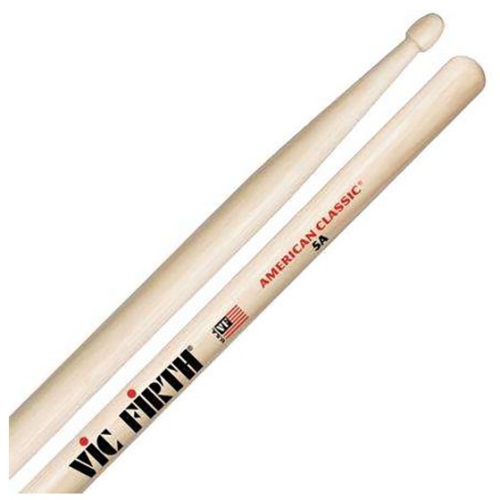 This Vic firth stick is a comfortable 5A size. This makes it very versatile since it is not too heavy and not too light.