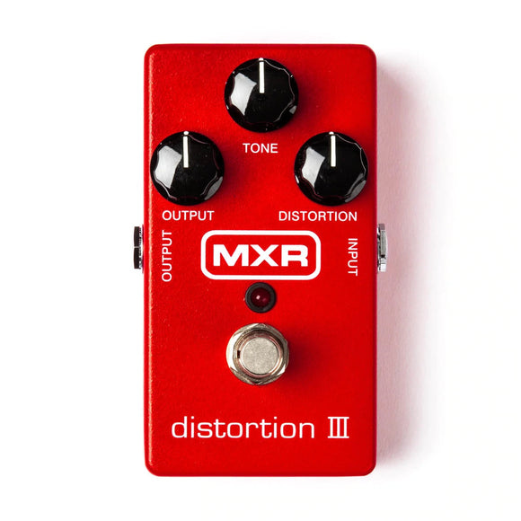 Developed from the ground up using carefully selected components, the MXR M115 Distortion III delivers everything from sweet singing overdrive to massive distortion crunch.