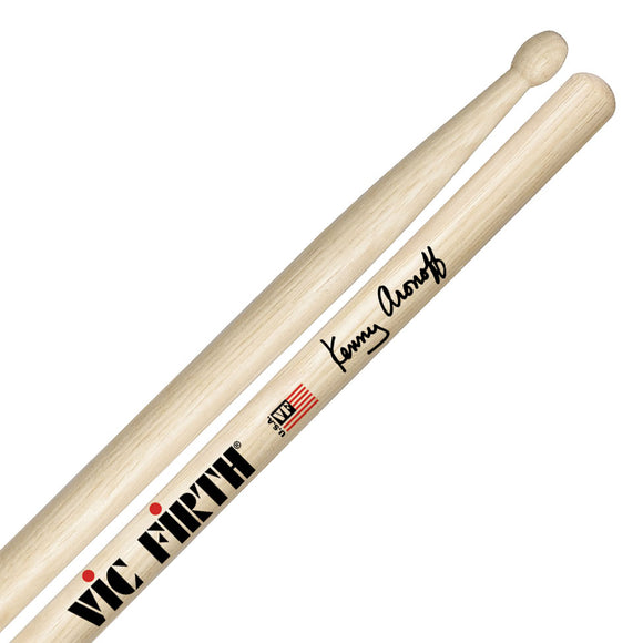 The Vic Firth Kenny Aronoff PowerPlay is an extreme 5B drum stick with a very short taper.