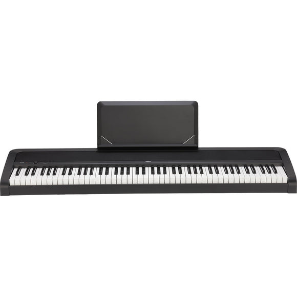The Korg B2N Digital Piano features a New piano sound engine with 12 carefully selected sounds, Convenience and functionality with the simplicity of a real piano, and a Lightweight body, less than 10 kg including speakers.